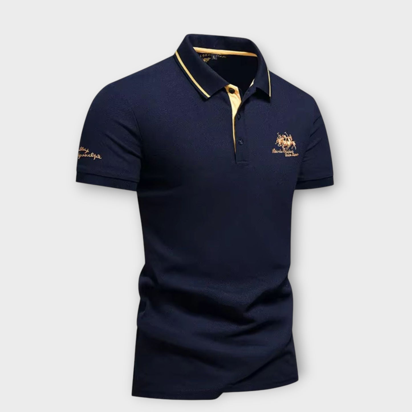 Men’s Tight Polo Shirt | Short Sleeve