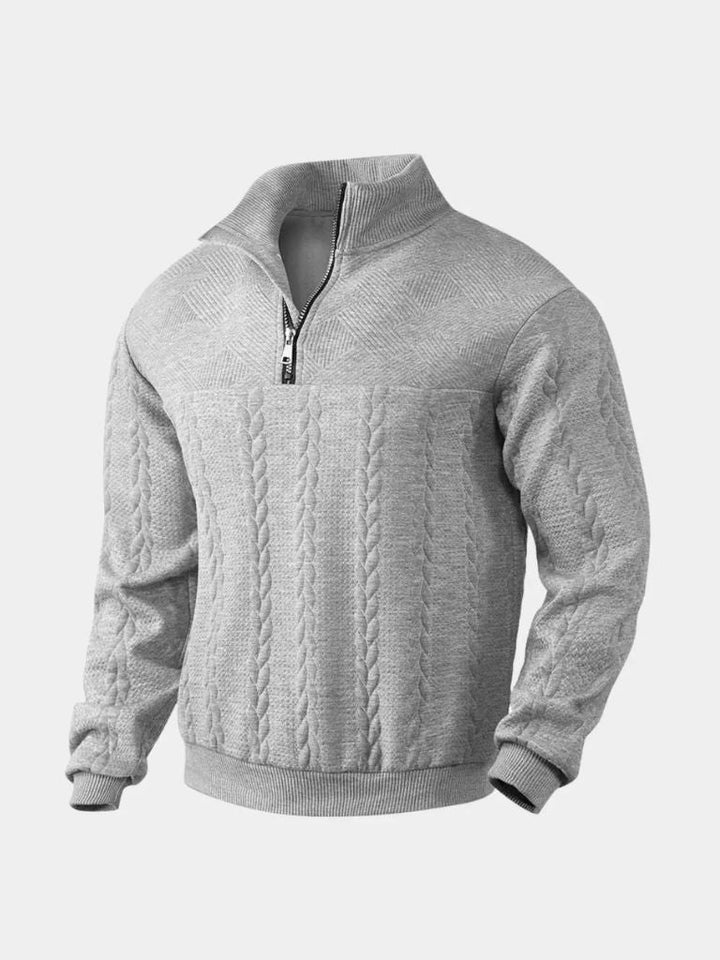 Essential Henry Quarter Zip Pullover - Aluna Sydney