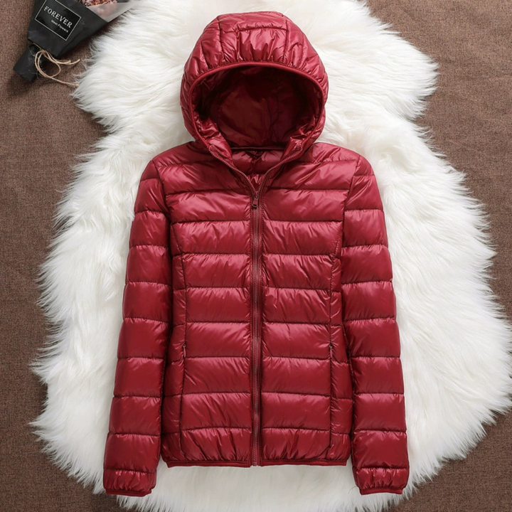 Dagmar Mid-Season Jacket | Dark Red
