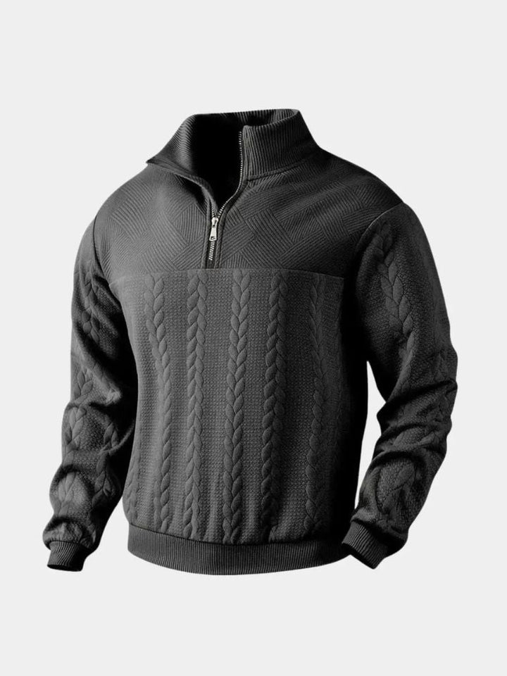 Essential Henry Quarter Zip Pullover - Aluna Sydney
