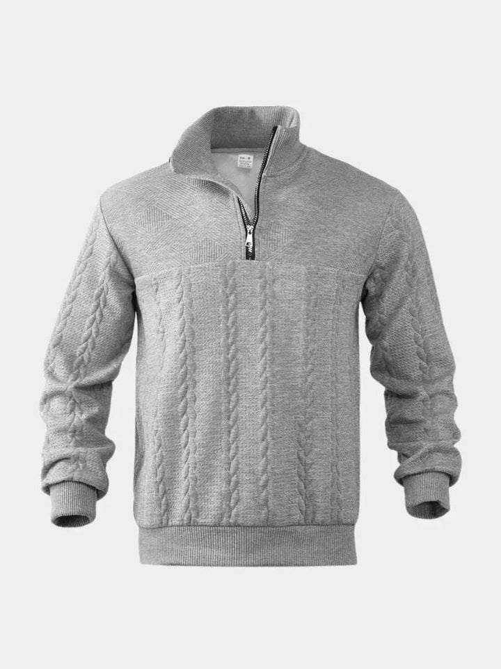 Essential Henry Quarter Zip Pullover - Aluna Sydney