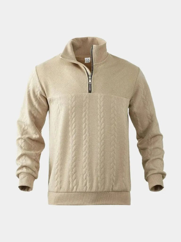 Essential Henry Quarter Zip Pullover - Aluna Sydney