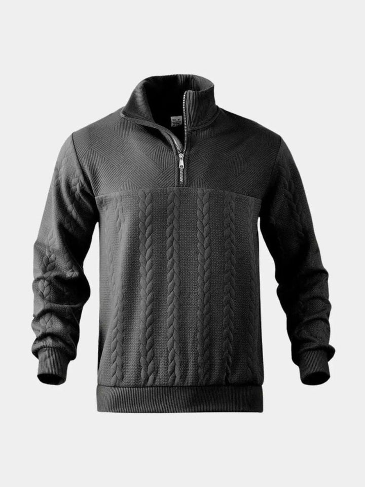 Essential Henry Quarter Zip Pullover - Aluna Sydney