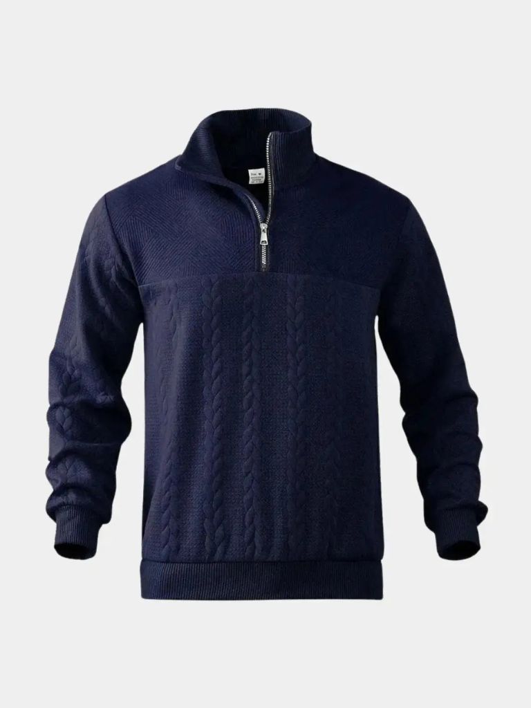 Essential Henry Quarter Zip Pullover - Aluna Sydney