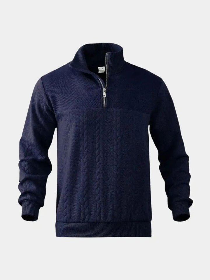 Essential Henry Quarter Zip Pullover - Aluna Sydney