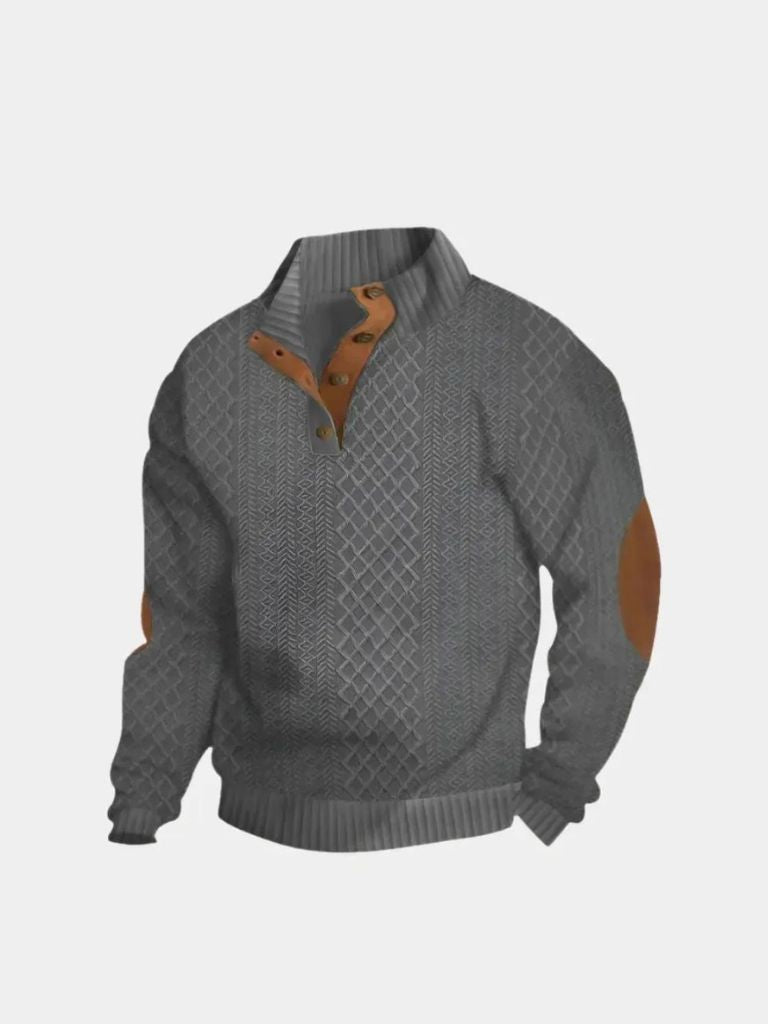 Classic High Collar Knit Pullover Limited Edition - Aluna Sydney