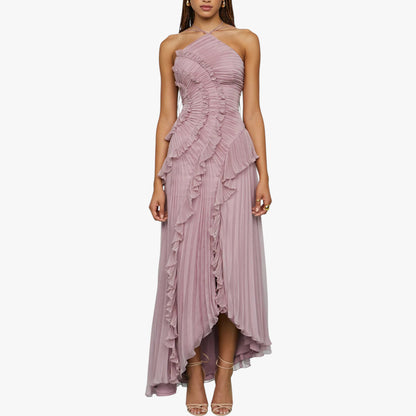 Women’s Halter Neck Evening Dress | Maxi