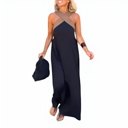 Women's Halter Neck Summer Dress | Maxi