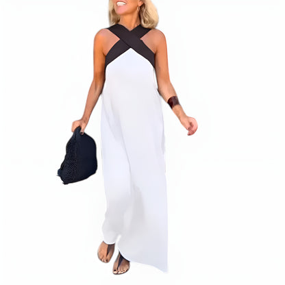 Women's Halter Neck Summer Dress | Maxi