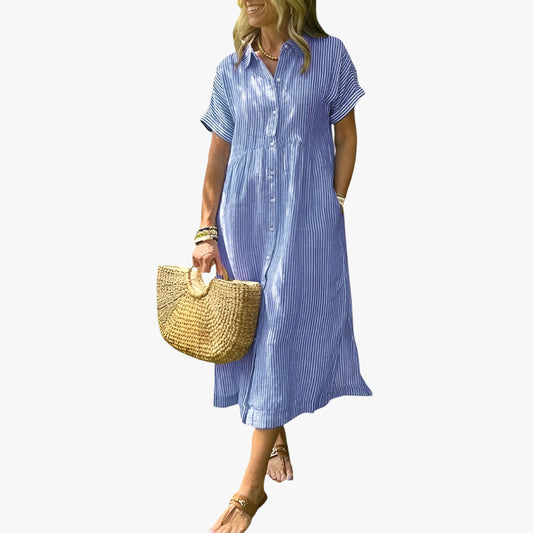Women’s Summer Shirt Dress | Midi