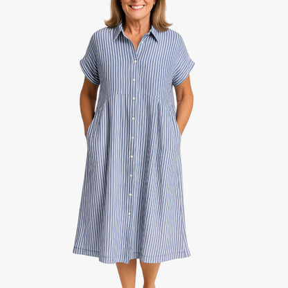 Women’s Summer Shirt Dress | Midi