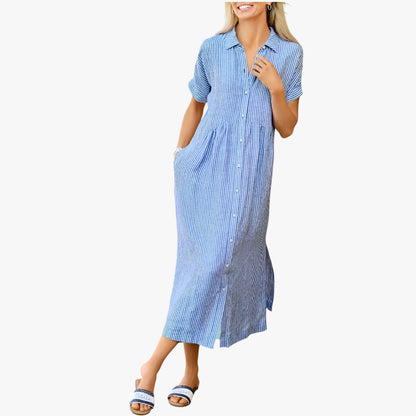 Women’s Summer Shirt Dress | Midi