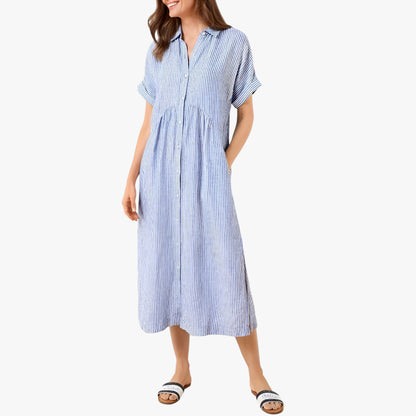 Women’s Summer Shirt Dress | Midi