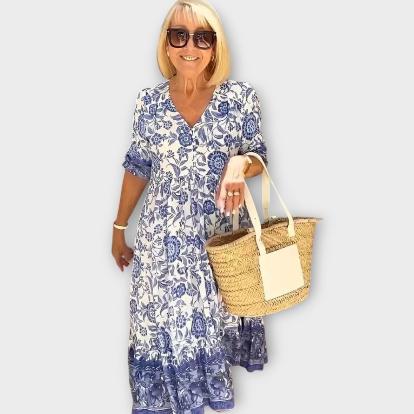 Women’s Floral Summer Dress | Midi