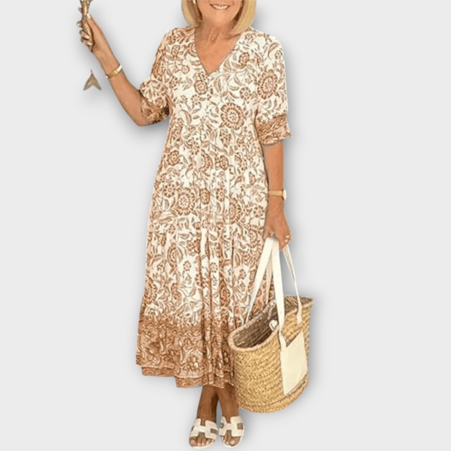 Women’s Floral Summer Dress | Midi