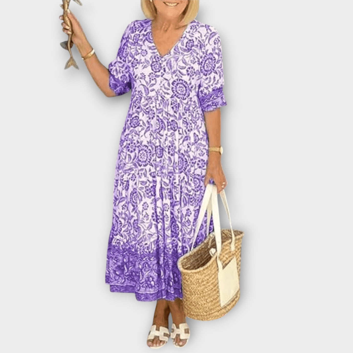 Women’s Floral Summer Dress | Midi