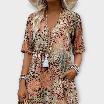 Women’s Casual Boho Dress | Midi