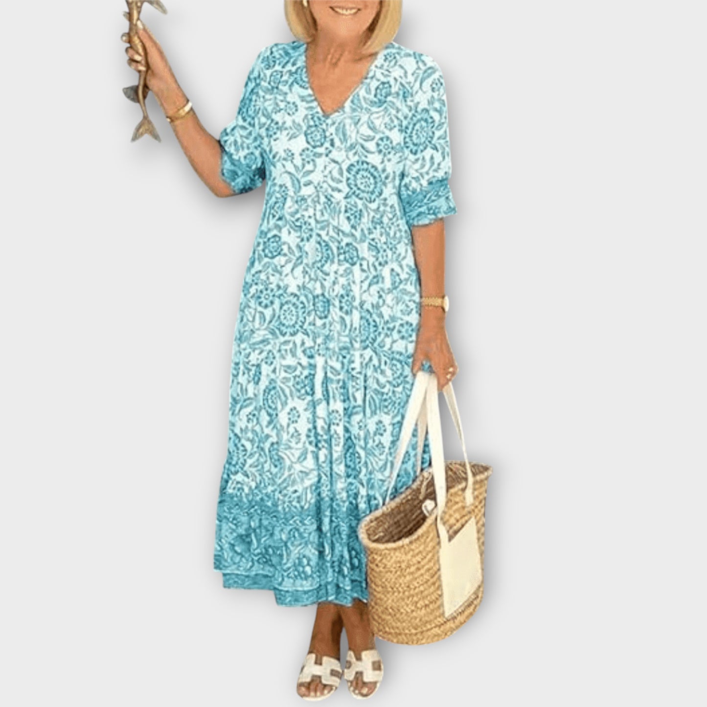 Women’s Floral Summer Dress | Midi